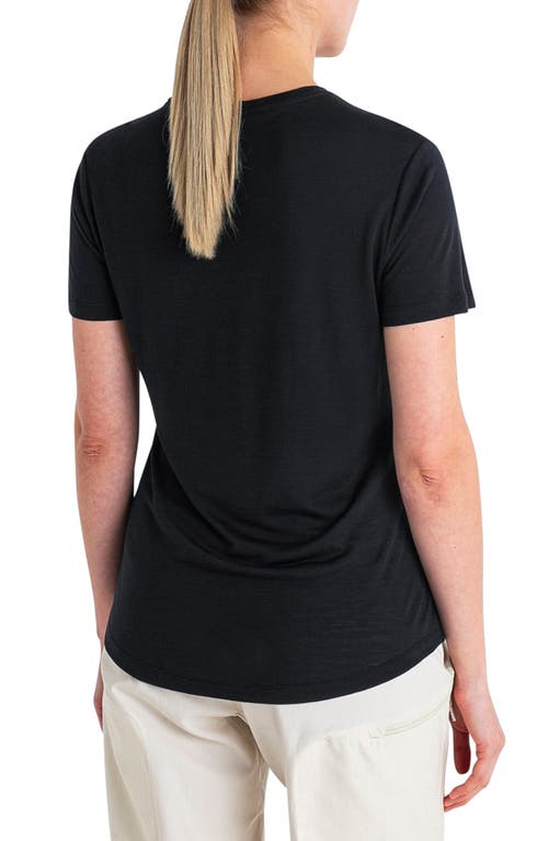 Icebreaker 125 Cool Lite Sphere T-shirt In Black