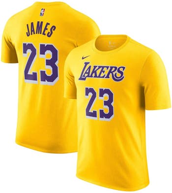 Sale 40% OFF youth gold los angeles lakers team & logo t-shirt