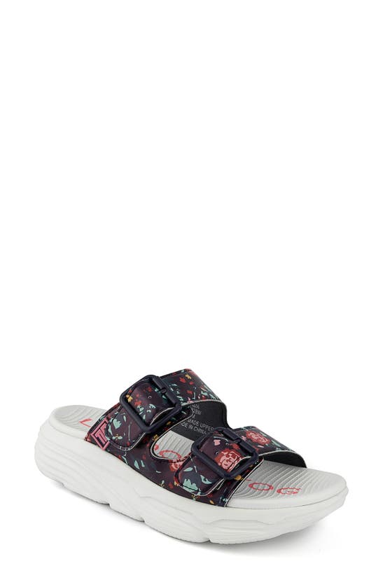 London Fog Women's Nasia Sandals Women's Shoes In Navy Floral