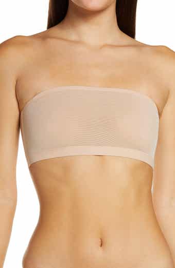 OnGossamer Womens Cabana Cotton Seamless Wireless Strapless Bandeau :  : Clothing, Shoes & Accessories