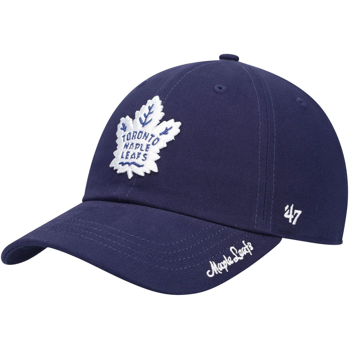 47 Brand Adjustable Cap CLEAN UP Toronto Maple Leafs navy 