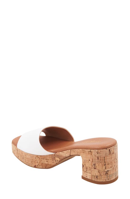 Shop Andre Assous Cypress Slide Sandal In White