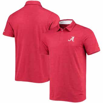 Columbia Men's Columbia Crimson Alabama Crimson Tide Big & Tall Collegiate  Tamiami Button-Down Shirt
