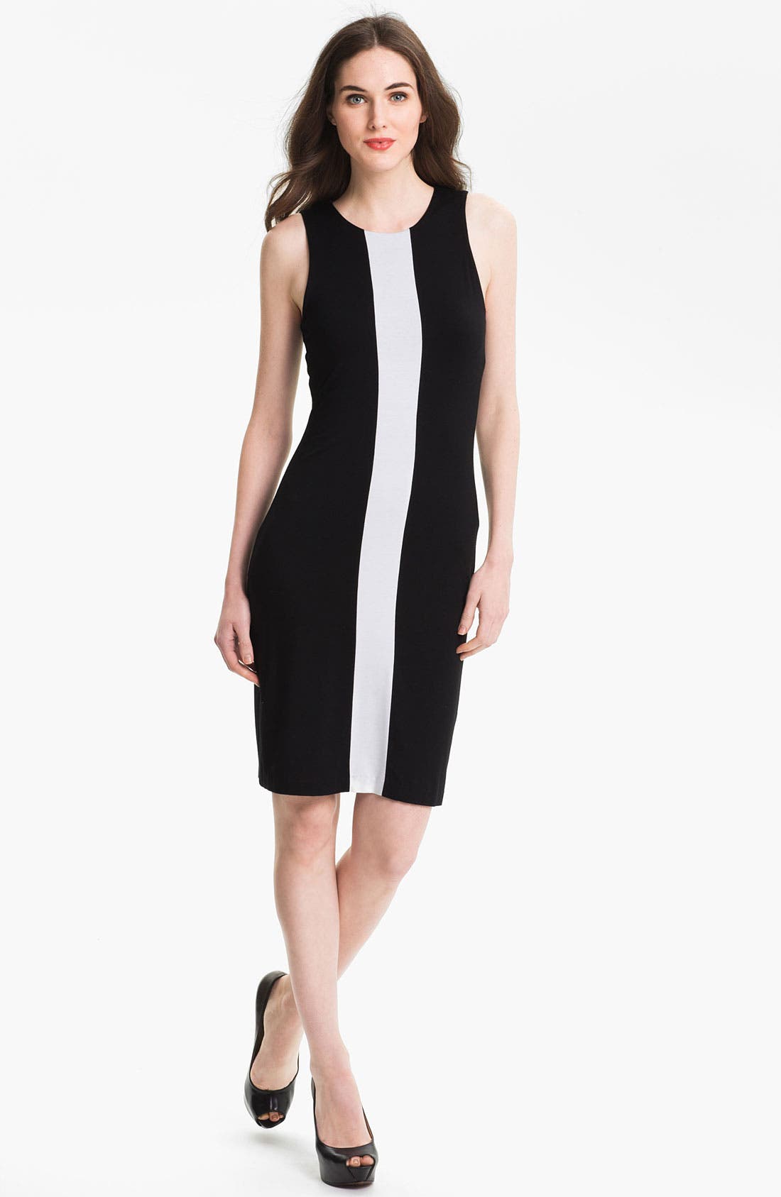 Karen Kane Sleeveless Contrast Dress Nordstrom