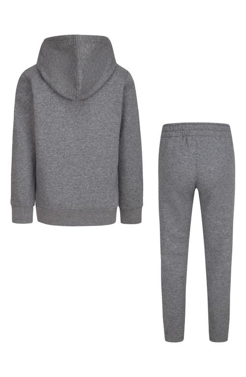 Nike Kids' Just Do It Fleece Hoodie & Pants Set In Carbon Heather