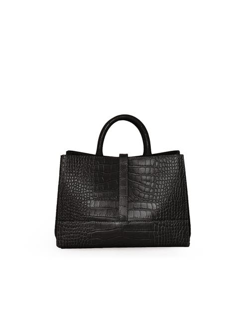 Teddy Blake Lola Croco 10" In Black