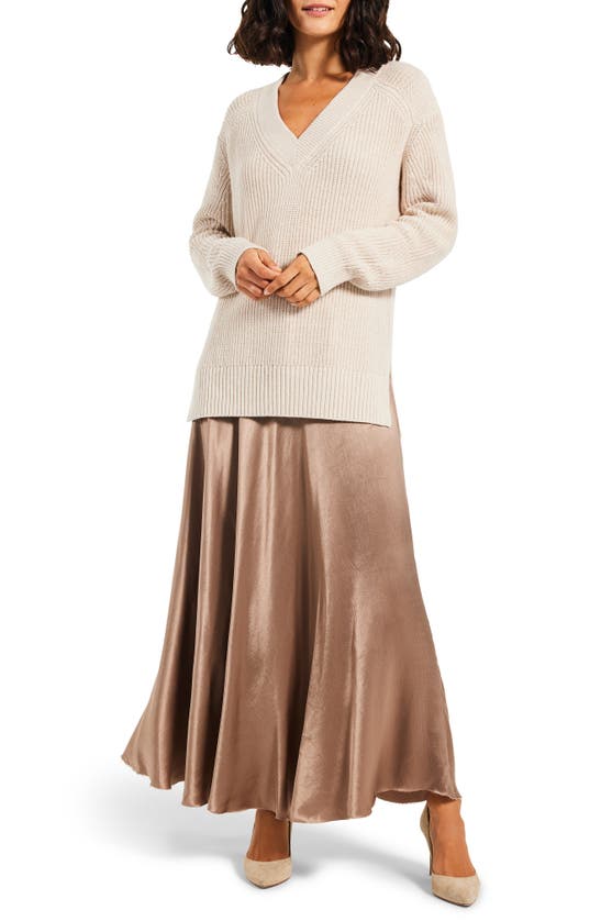 Nic + Zoe Nic+zoe Glisten Up Sweater In Prosecco