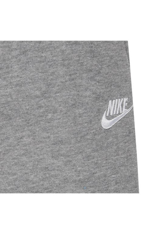 Shop Nike Kids' Club Fleece Joggers In Dark Grey Heather