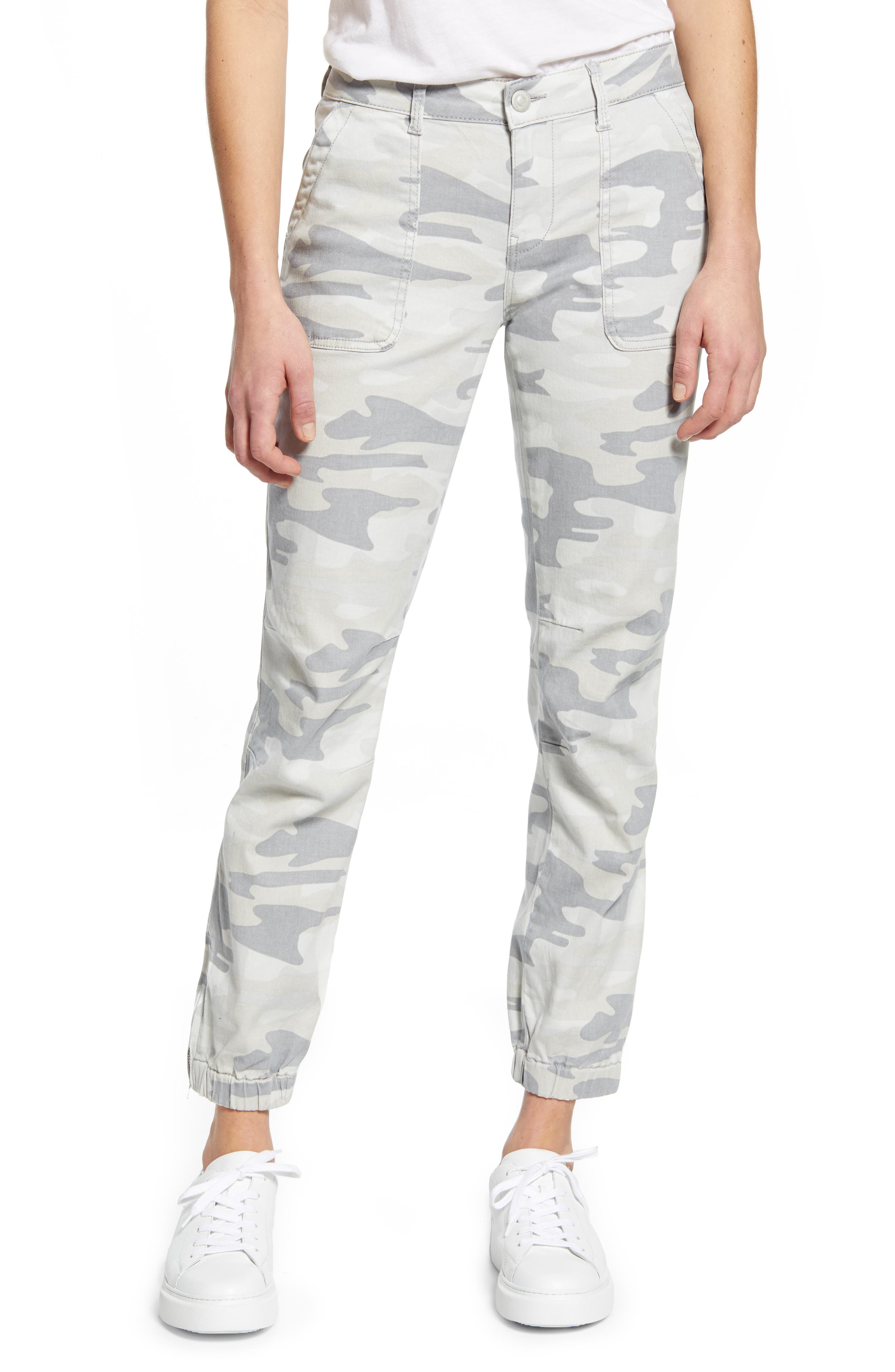 black and white camo pants womens