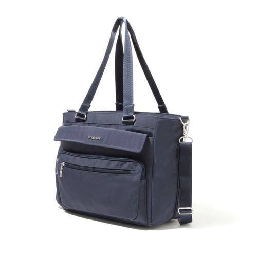 Baggallini Modern Laptop Tote In French Navy