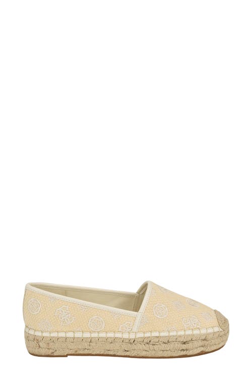 Guess Joelya Platform Espadrille In Natural