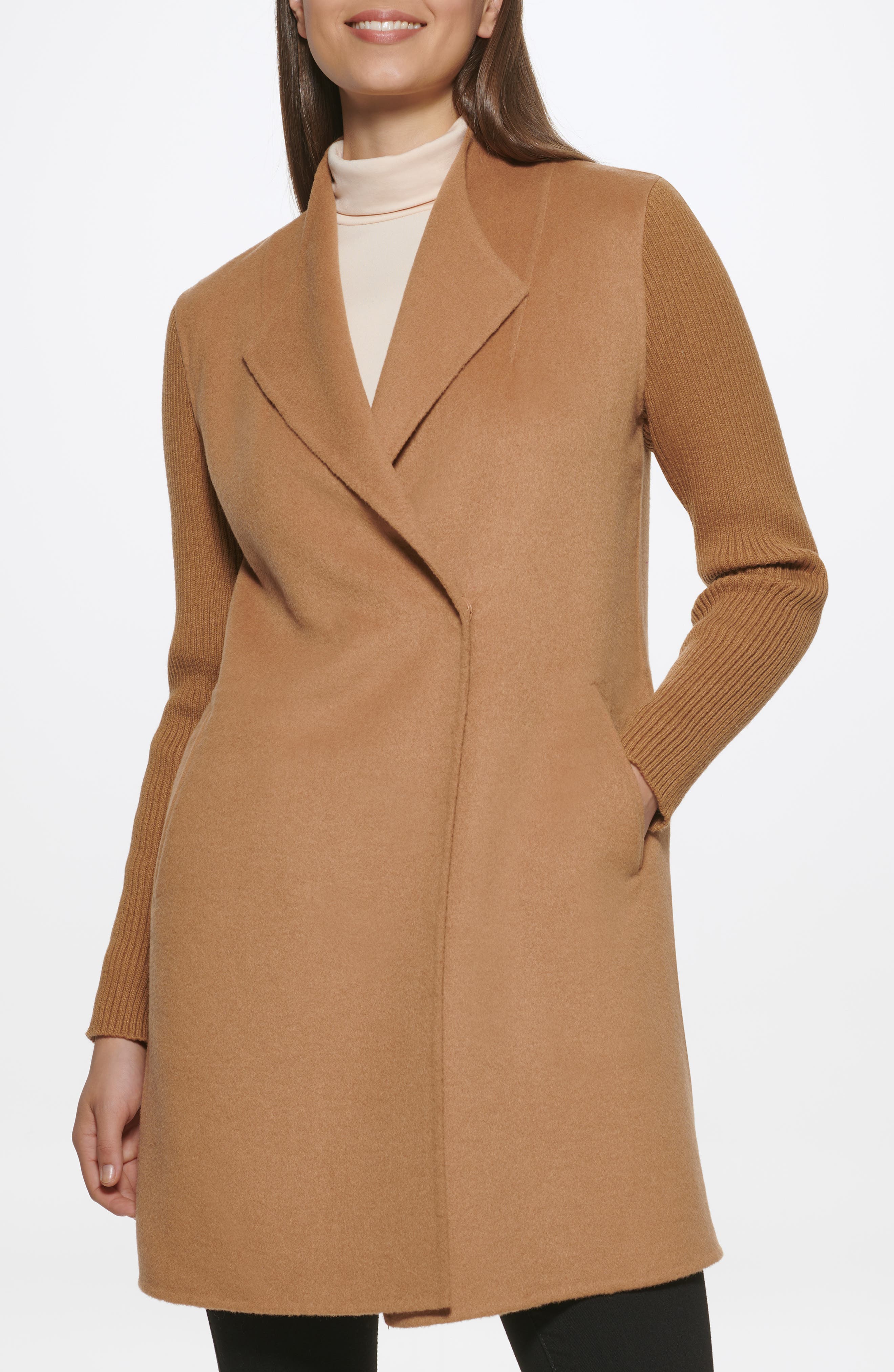 kenneth cole double face coat