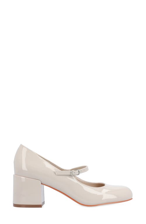 Journee Collection Okenna Mary Jane Pump In Grey