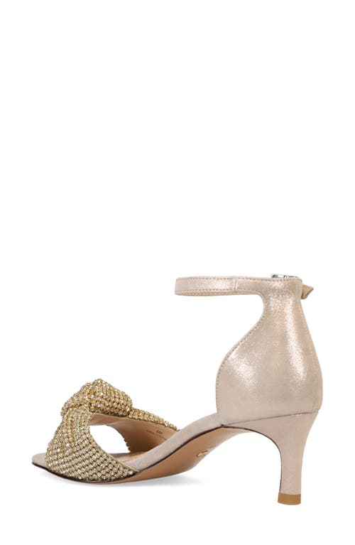 Shop Pelle Moda Shaira Sandal In Dark Taupe