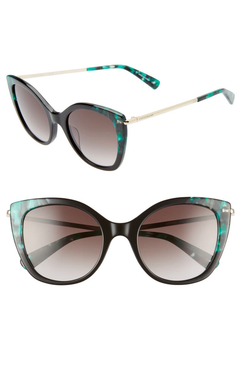 Longchamp 52mm Gradient Cat Eye Sunglasses | Nordstrom