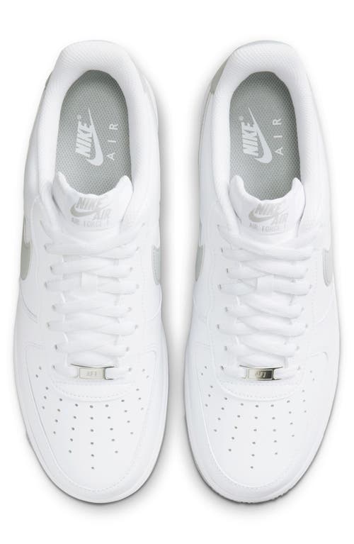 Shop Nike Air Force 1 '07 Sneaker In White/light Grey/white