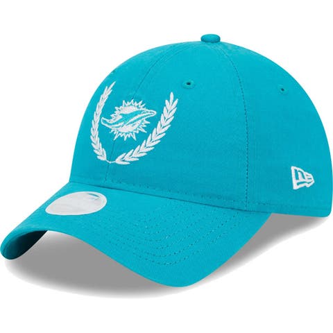 Toddler New Era Aqua Miami Dolphins 2022 Sideline 9TWENTY Adjustable Hat