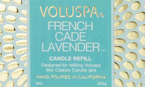 Voluspa French Cade Lavender Classic Candle Refill In French Cade