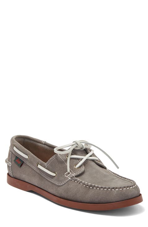 Hampton Suede Boat Shoe (Men)