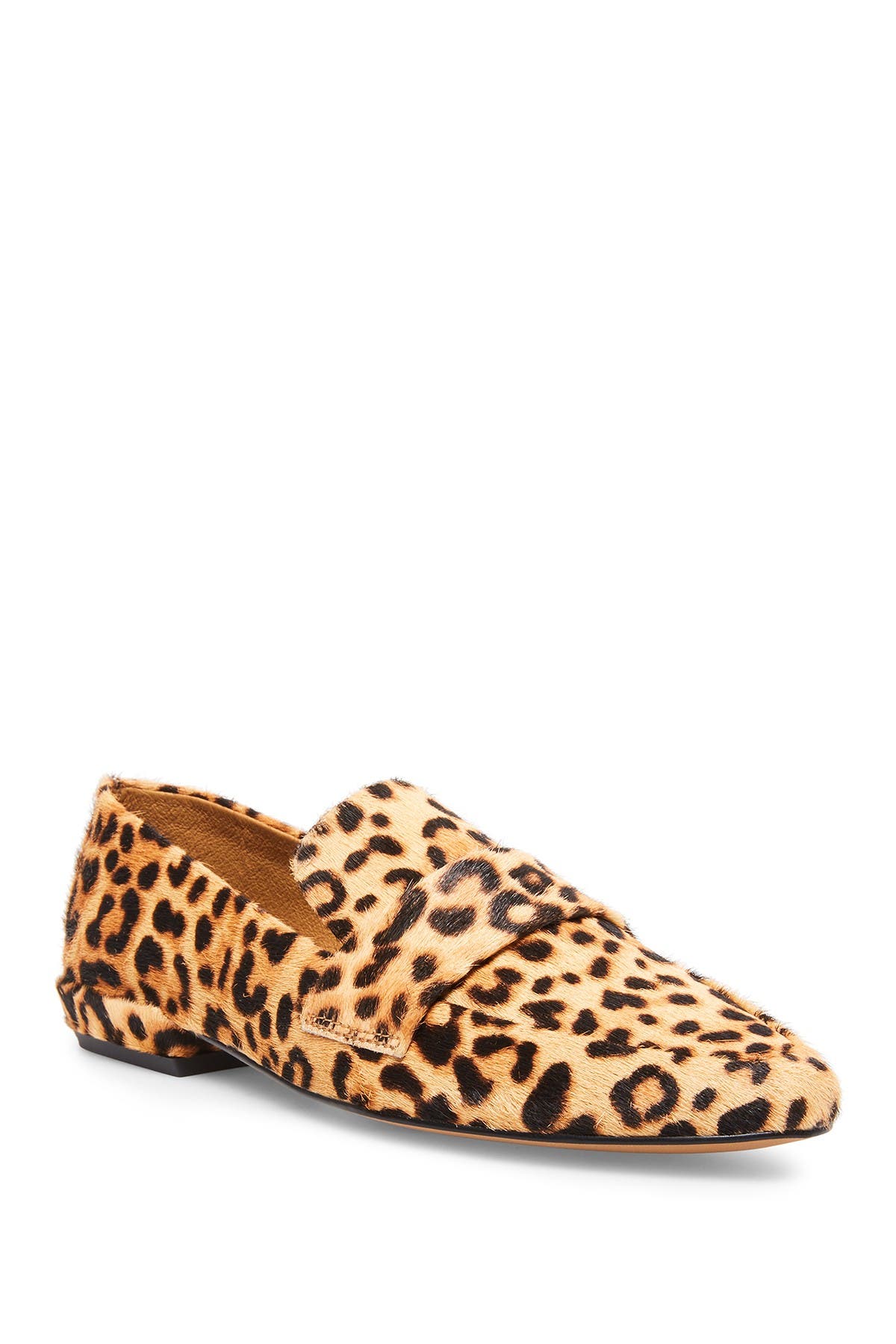 steve madden calf hair loafer