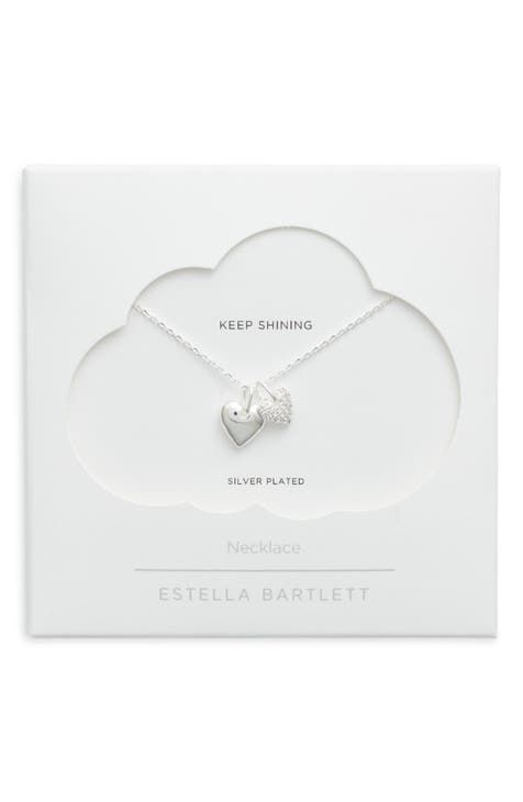 MiniJewelry Love Heart Charms for Bracelets Necklaces Pendants Wedding Bow  Tie