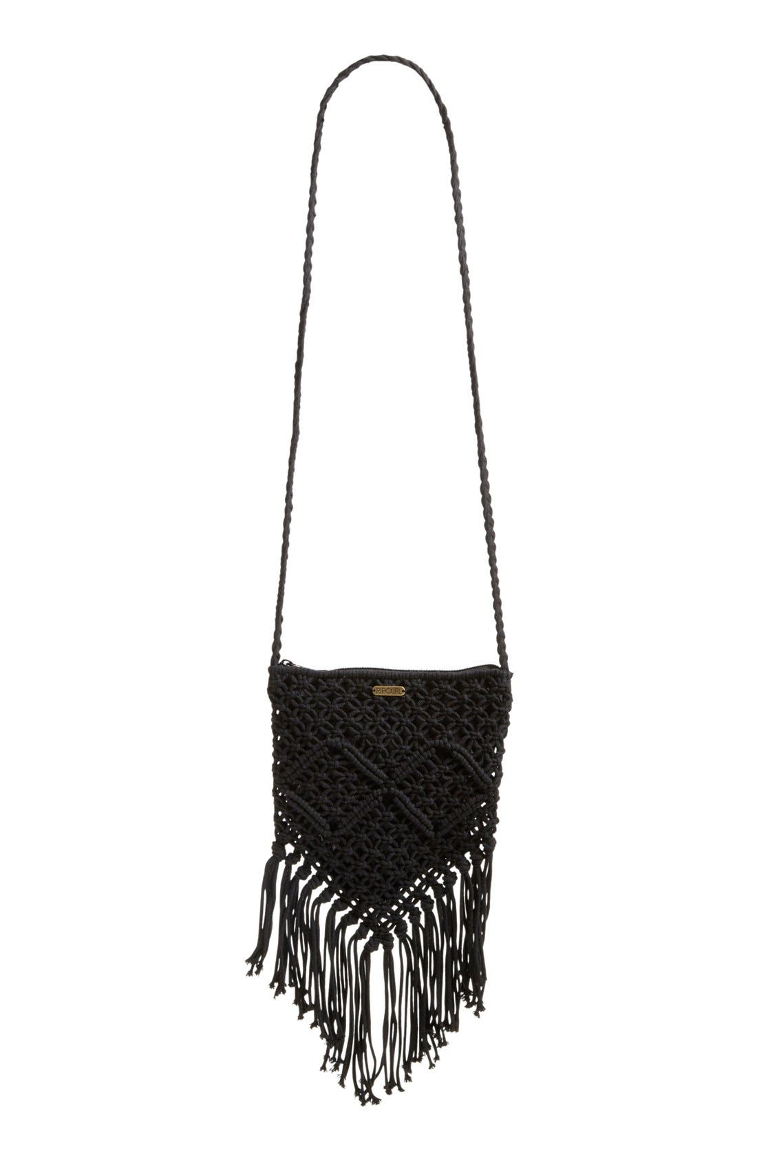 Rip Curl 'Dreamcatcher' Fringe Crossbody Bag Nordstrom