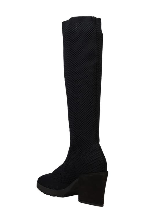 Shop Eileen Fisher Syd Stretch Knee High Boot In Black