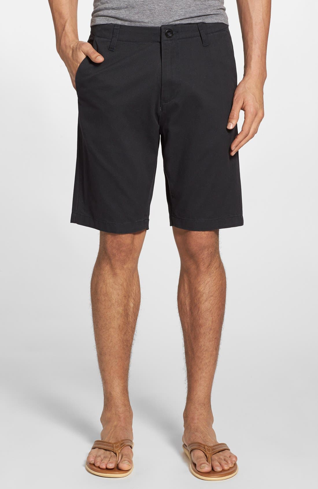 'Faceted' Twill Shorts Nordstrom