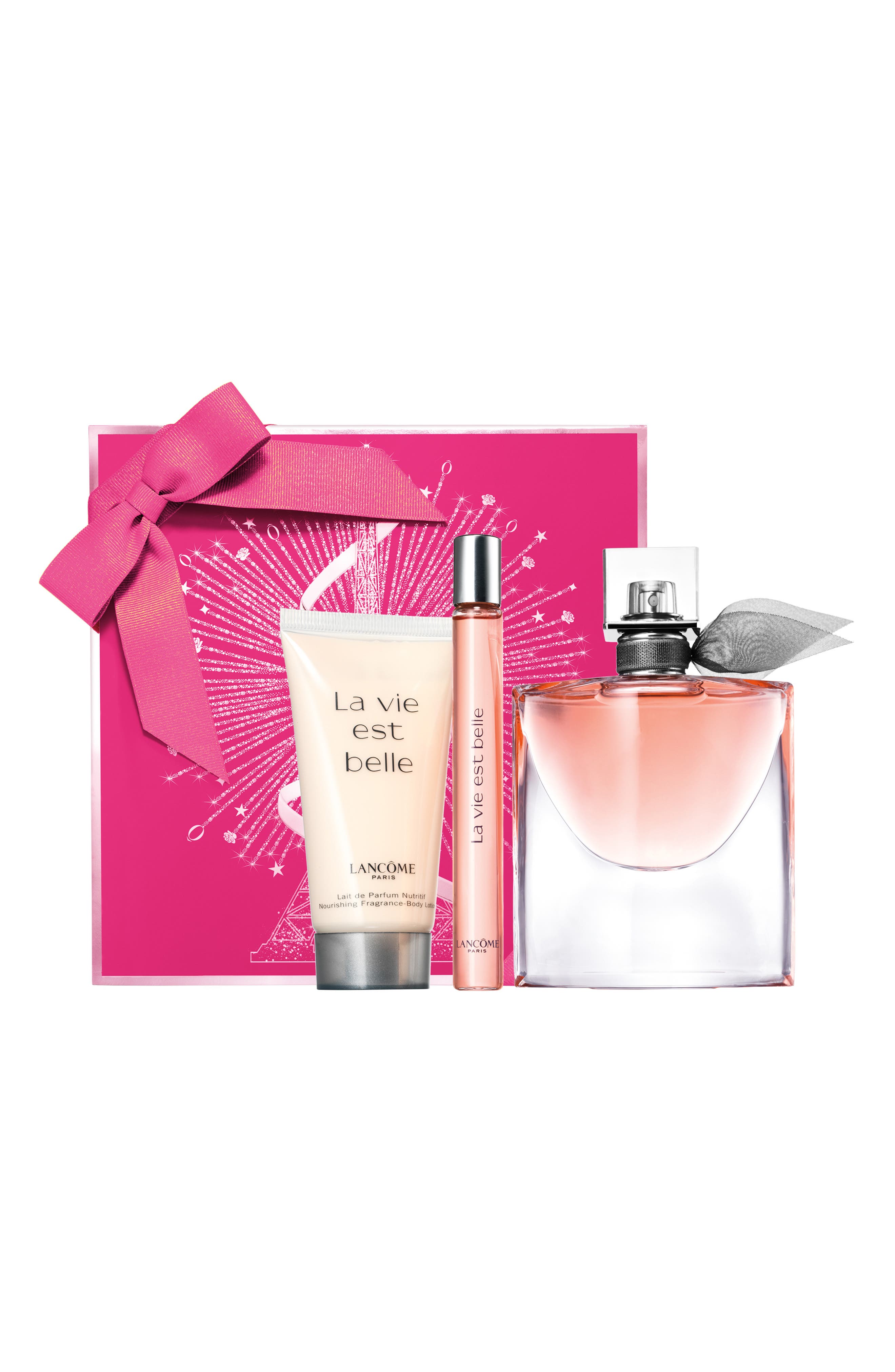 lancome la vie est belle perfume set