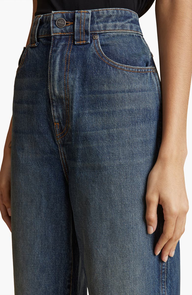 Khaite Shalbi High Waist Wide Leg Jeans | Nordstrom