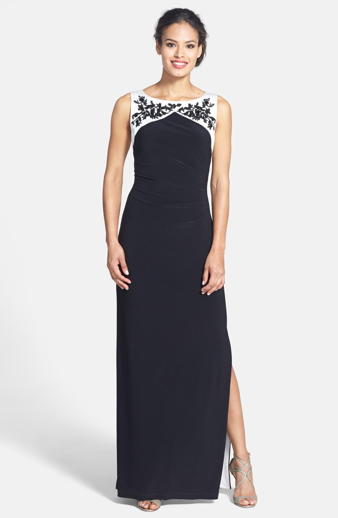 Lauren Ralph Lauren Embellished Jersey Column Dress Nordstrom