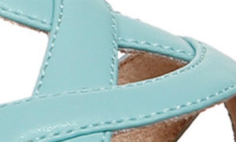 Shop Soul Naturalizer Solo Ankle Strap Sandal In Soft Teal Faux Leather