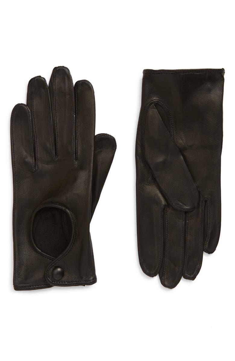 Seymoure Washable Leather Driver Gloves | Nordstrom