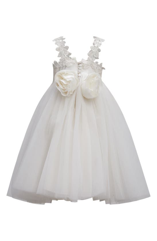 Shop Bardot Junior Kids' Mia Flower Girl Dress In Orchid White