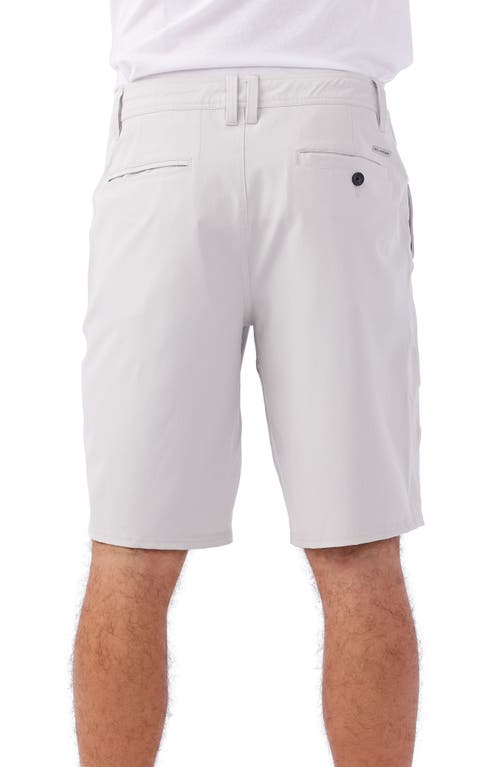 Shop O'neill Reserve Heather Hybrid Shorts In Fog