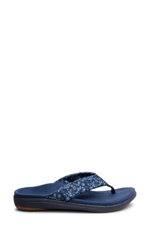 Revitalign Euphoria Flip Flop In Blue
