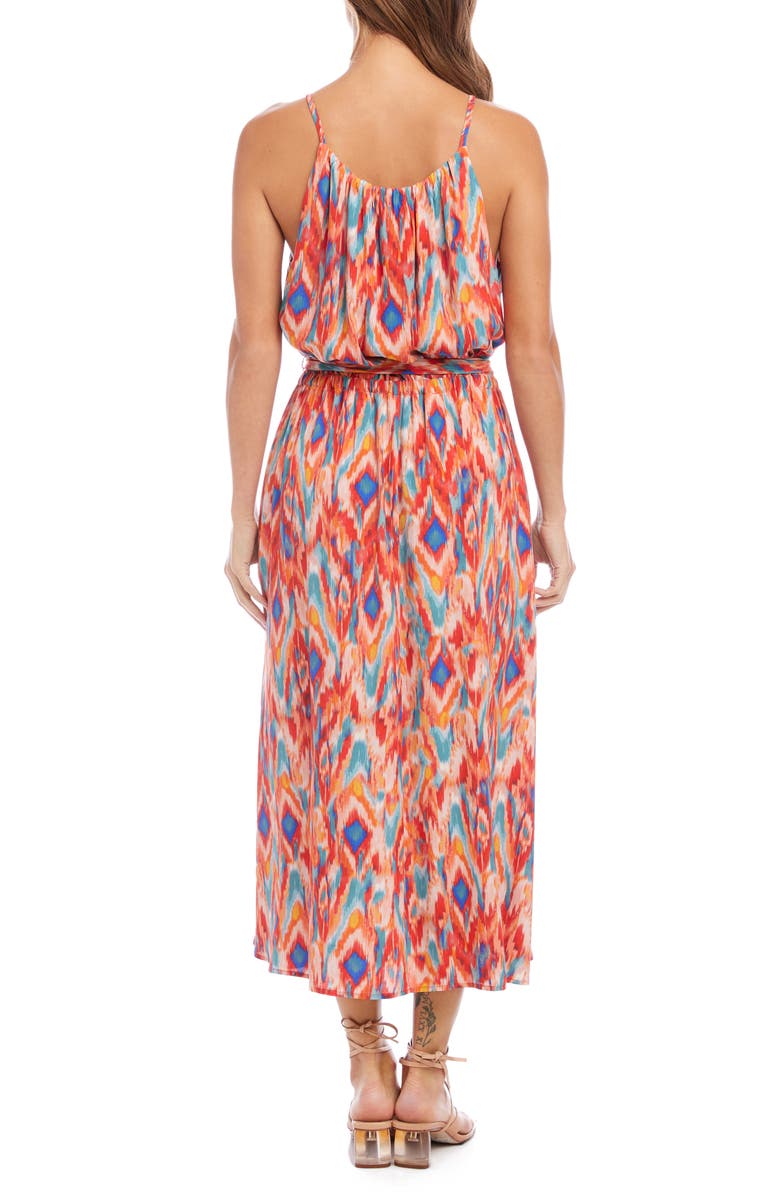 FIFTEEN TWENTY Geo Print Belted Maxi Dress | Nordstrom