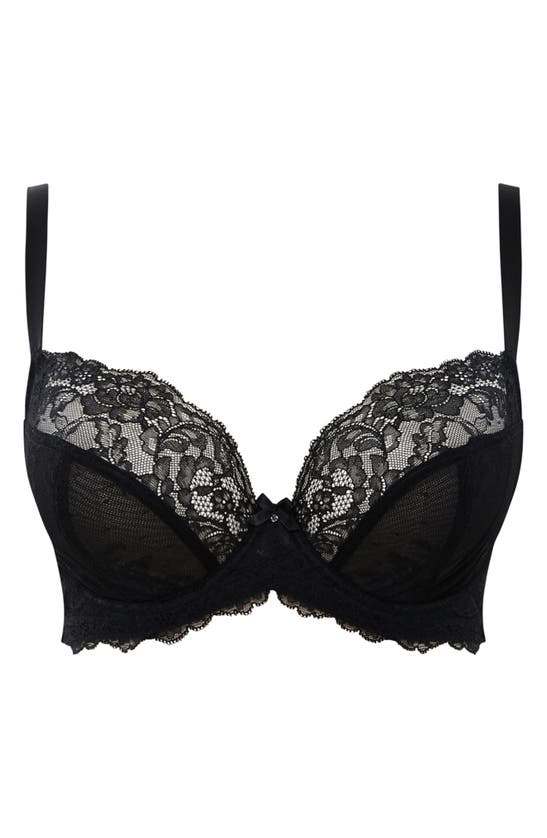 Shop Panache Ana Underwire Bra In Black