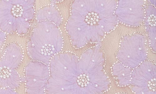 Helsi Marisa Floral Strapless Fit & Flare Minidress In Lavender