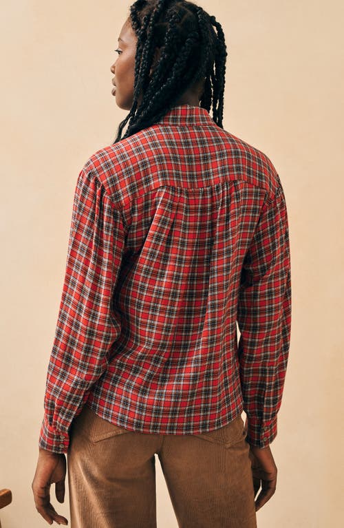 Faherty Olli Check Shirt In Grove Plaid