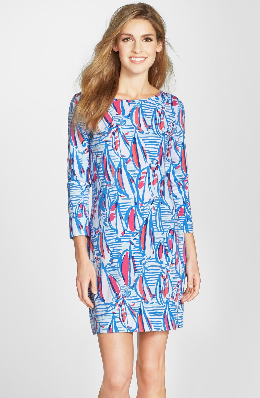 Lilly Pulitzer® 'Marlowe' Print Pima Cotton Shift Dress Nordstrom