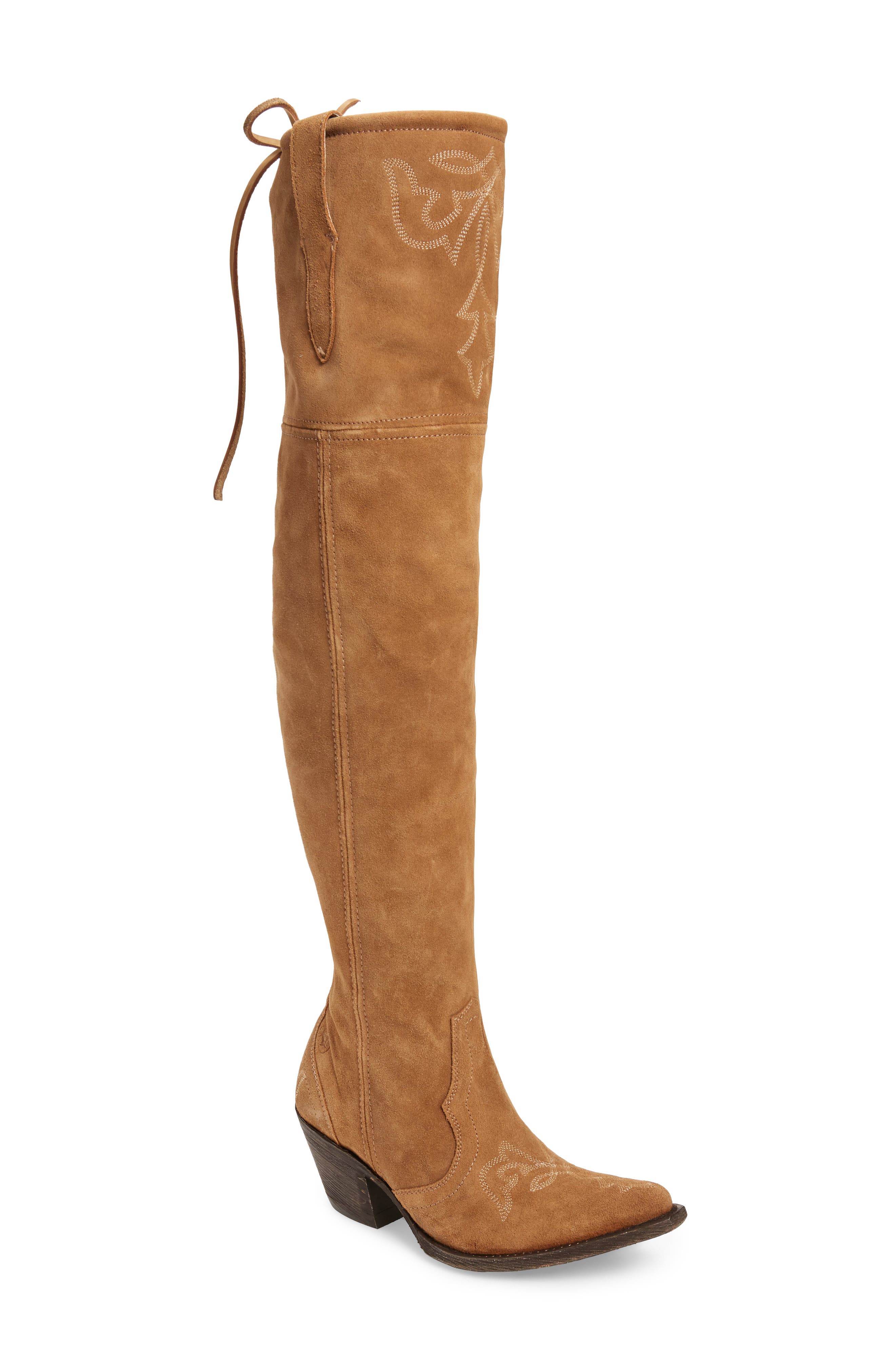 ariat over the knee cowboy boots