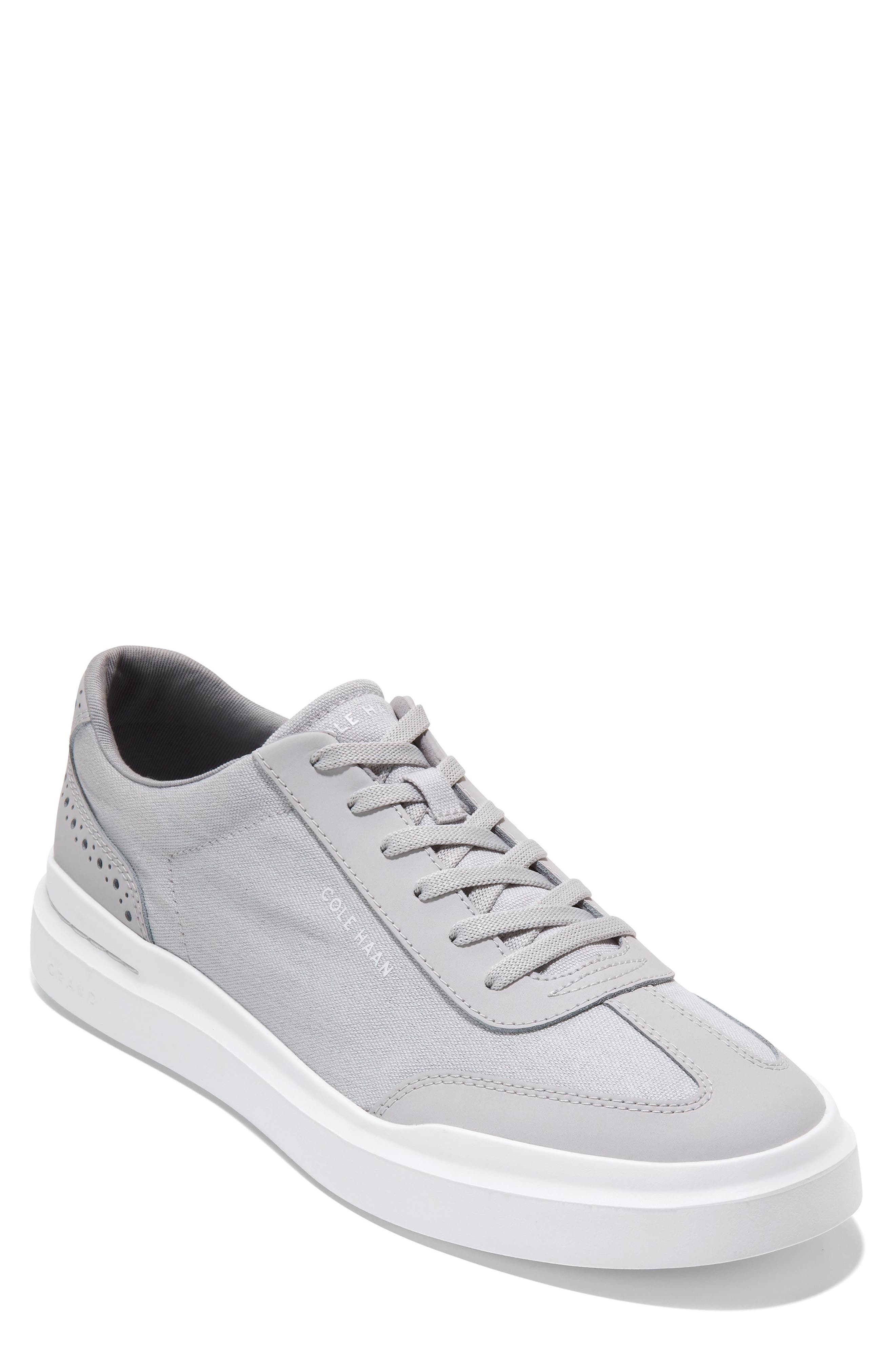 Cole Haan Grandpro Rally Sneaker In Microchip/optic White | ModeSens