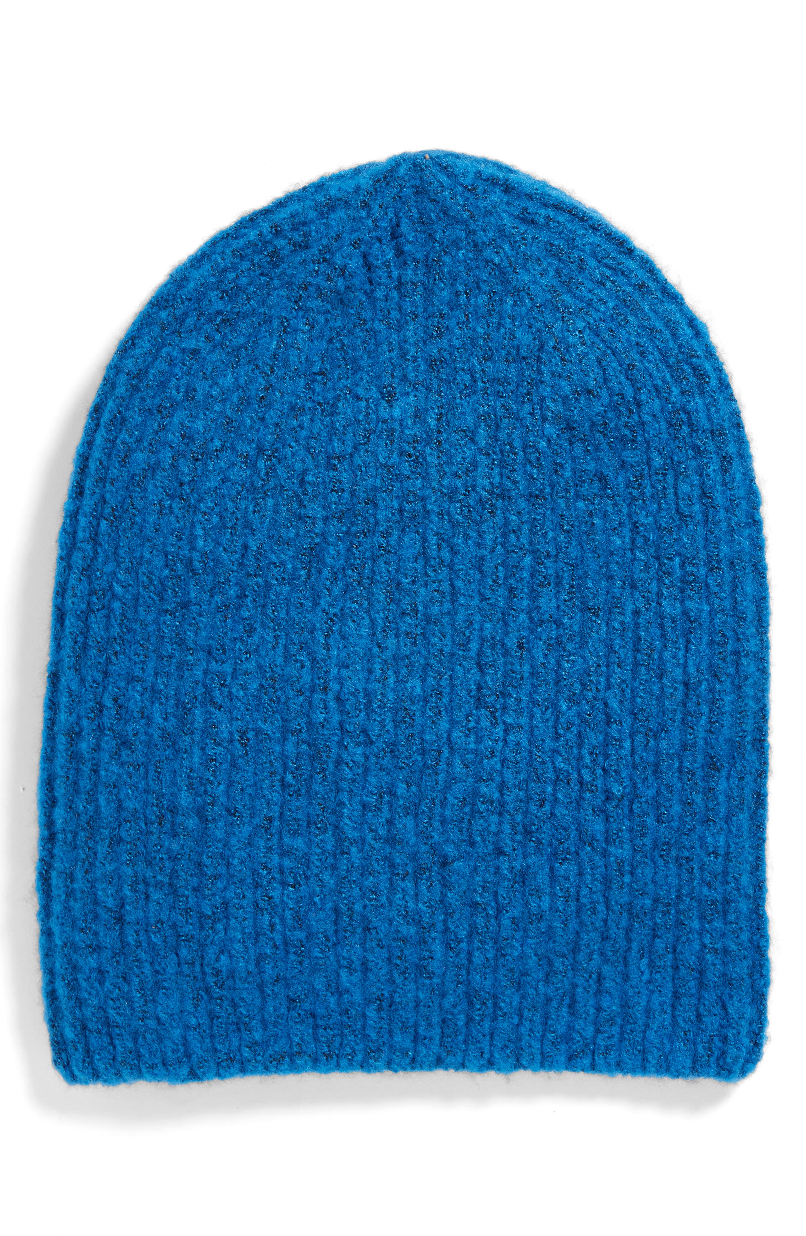 Woolly Beanie Knitted Black Grey Green Beige Navy Blue Cream Warm Ladies Mens 