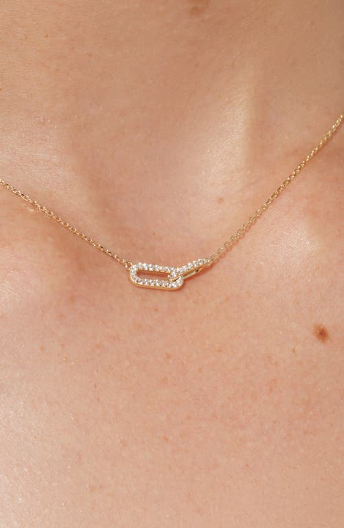 Shop Ana Luisa Chain Link Necklace In Gold