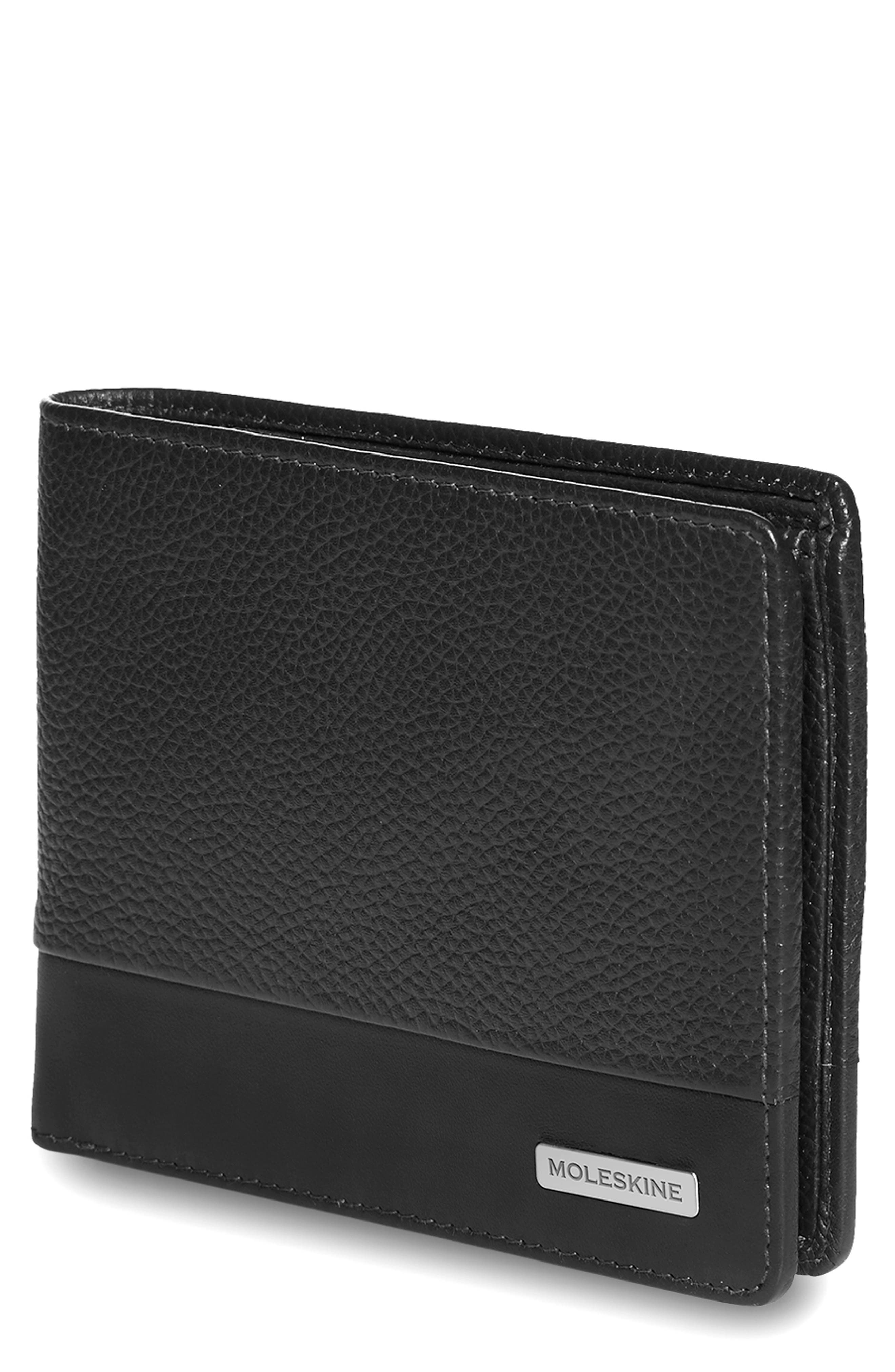 Moleskine Match Leather Wallet Nordstrom