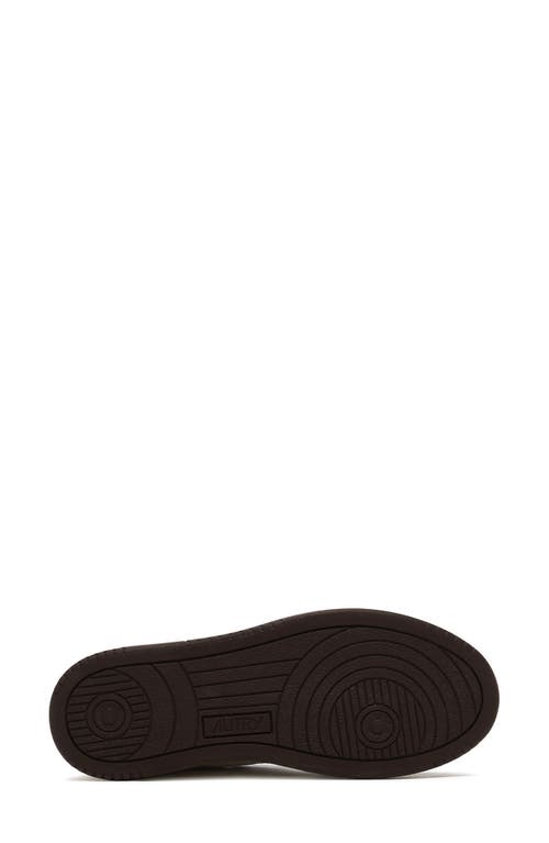 Autry Medalist Low Sneaker In Brown