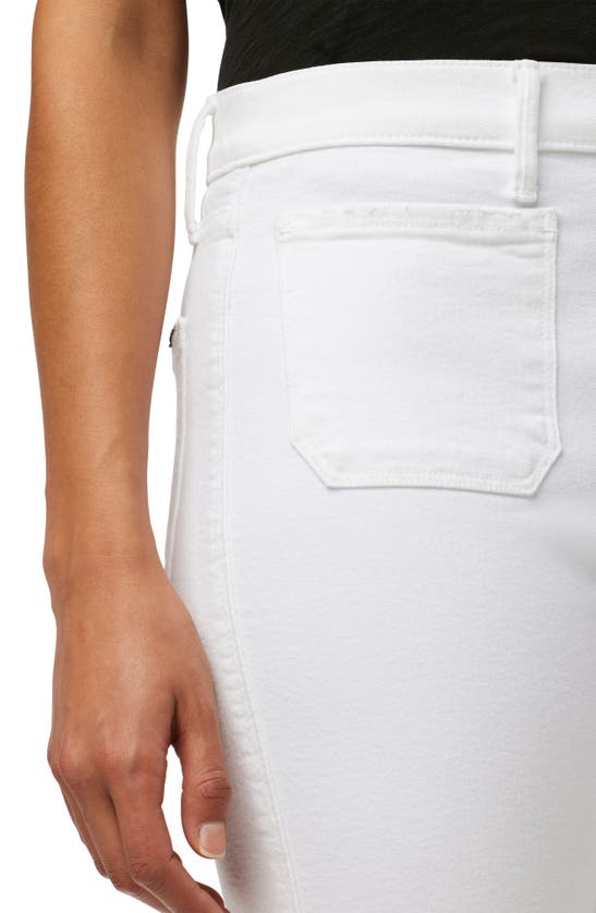 Shop Joe's High Rise Crop Bootcut Jeans In White