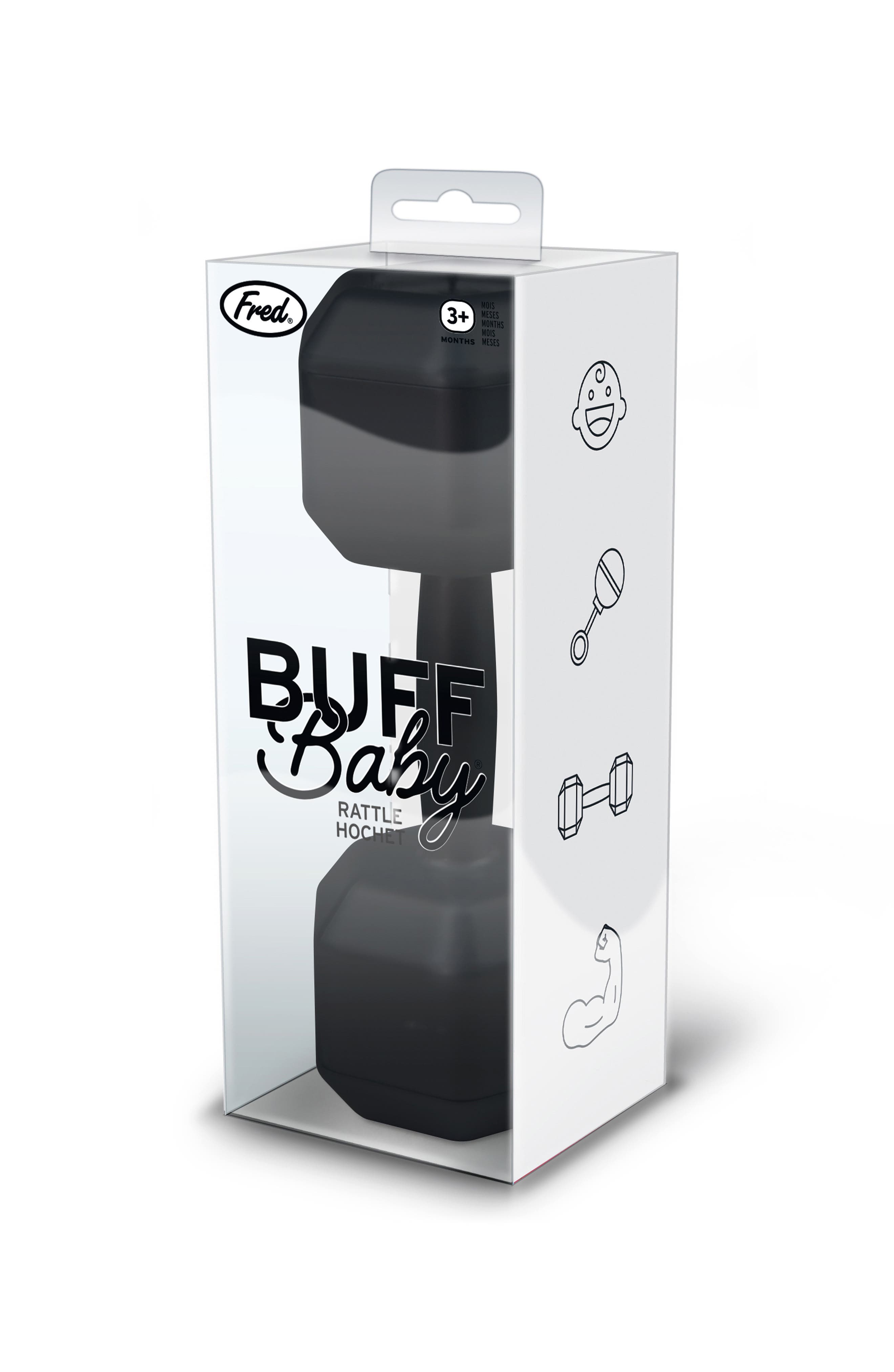 Fred & Friends Buff Baby Barbell Rattle Nordstrom