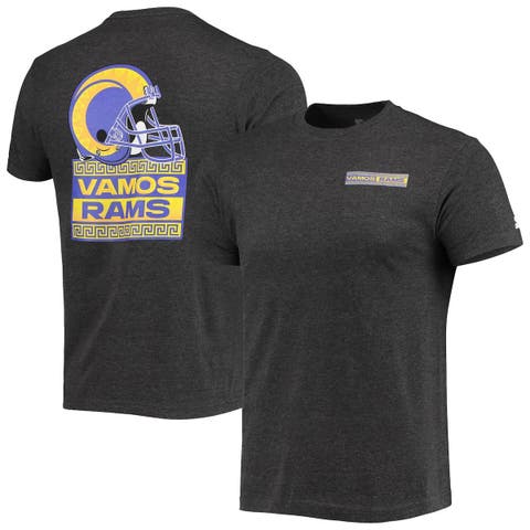 Men's Los Angeles Rams Pro Standard Black Skeleton T-Shirt